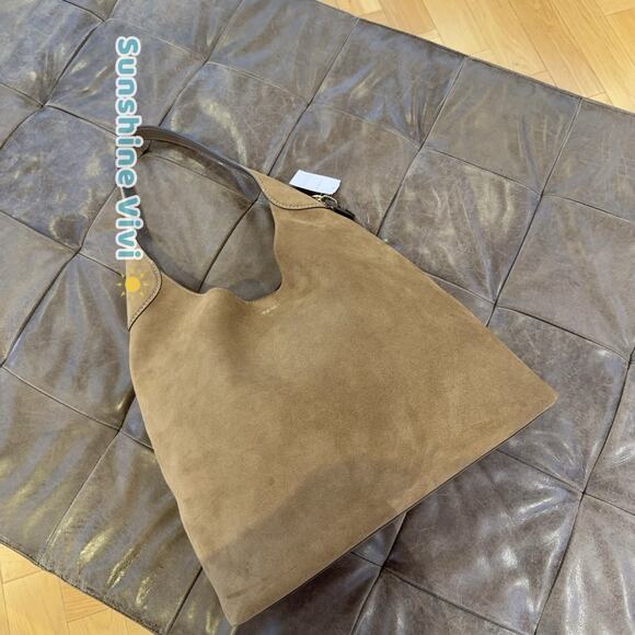NWT Coach Brooklyn Hobo Shoulder Bag 39 Suede Grain Leather Cedar CW636 - Picture 1 of 11
